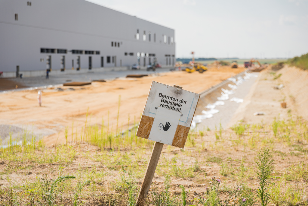 WWF Bodenreport Baustelle für Logistiklager im Burgenland 2020 Christian Lendl